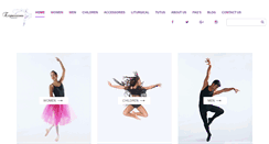 Desktop Screenshot of expressionsdancewear.com